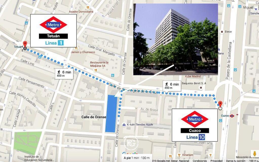 Bernabeu - Cuzco - Eurobuilding 2 Luxury Apartment Madrid Dış mekan fotoğraf
